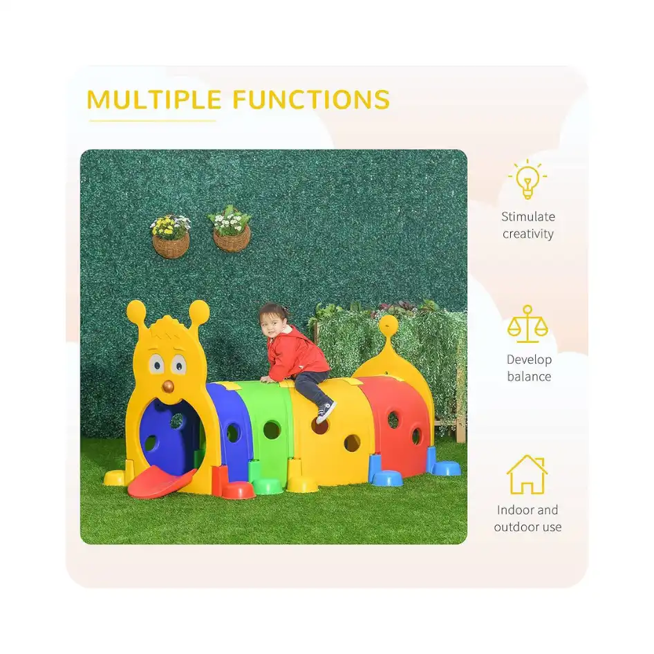 Caterpillar Tunnel – Crawl & Climb Play Tunnel for Kids (Rental)