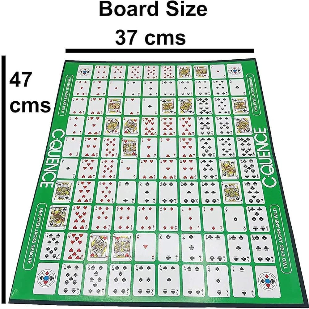 C.Quence - Exciting Strategy Board Game by Ratna's
