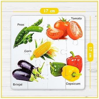Ratna’s Educational Vegetable Puzzle – Self-Correcting Matching Game for Early Learners