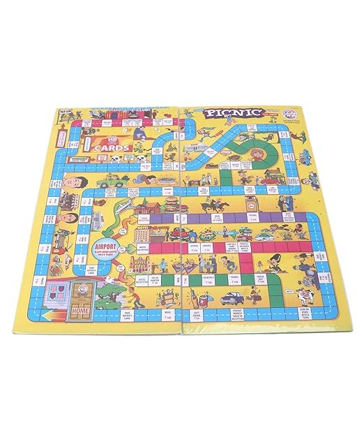 Jumbo Picnic Board Game for Kids – Giant Floor Activity Game with Large Dice & Pawns | Interactive Indoor & Outdoor Play Set for Children | High-Energy Family Fun & Social Play | Multicolor