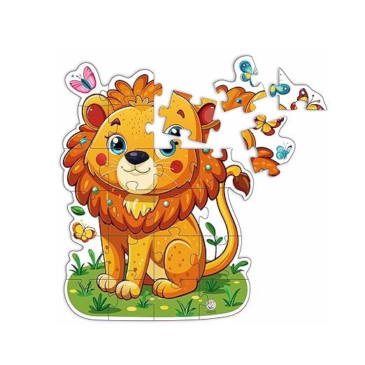 My First Big Puzzle: Lion Edition – Jumbo Jigsaw Floor Puzzle for Little Hands